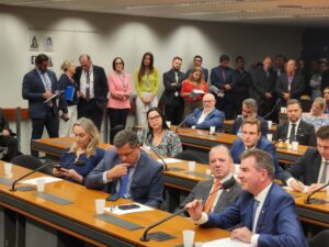 SAN participa da primeira reunião do Fórum Parlamentar Catarinense no Congresso Nacional
