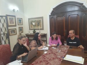 Equipe da SAN, sediada em Brasília, participa de reuniões importantes na capital catarinense