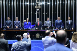 Secretária Vânia Franco participa de sessão especial do Senado que celebrou o centenário do Avaí