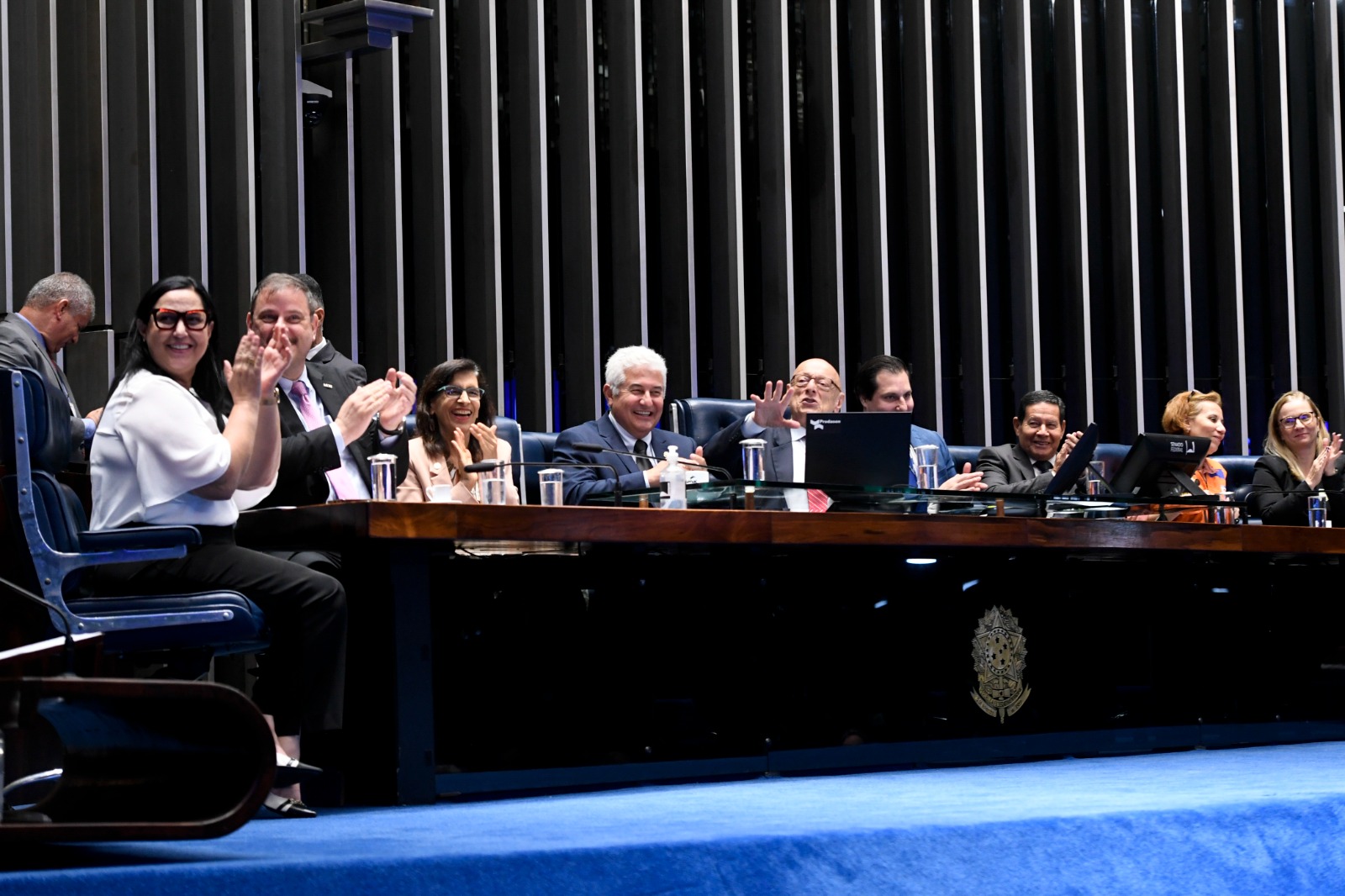 Secretária Vânia Franco participa de sessão especial no Senado Federal sobre os fenômenos climáticos