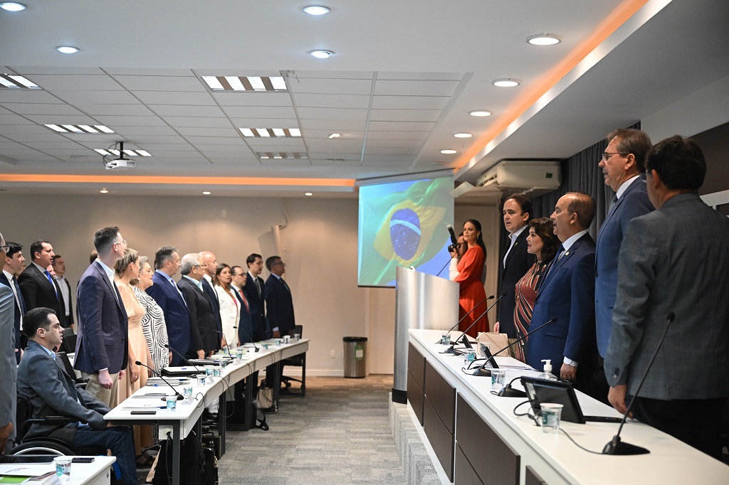 SAN participa da  posse dos novos secretários de Estado em Santa Catarina